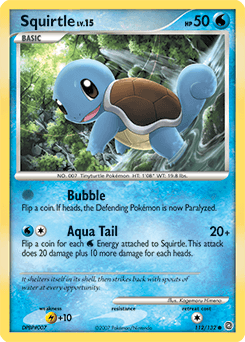 Squirtle Secret Wonders #112
