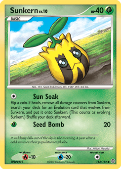 Sunkern Secret Wonders #114
