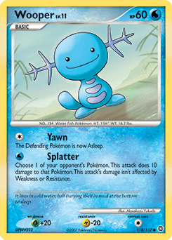 Wooper Secret Wonders #118