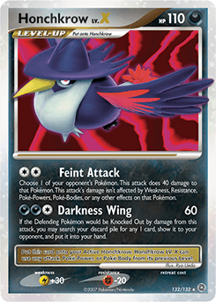 Honchkrow LV.X Secret Wonders #132