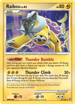 Raikou Secret Wonders #16