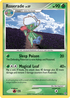 Roserade Secret Wonders #17