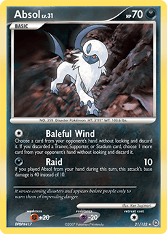 Absol Secret Wonders #21