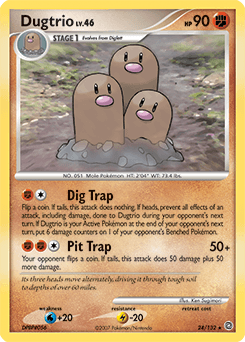 Dugtrio Secret Wonders #24