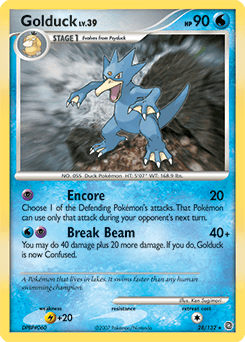 Golduck Secret Wonders #28