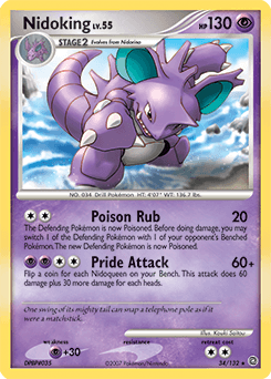 Nidoking Secret Wonders #34