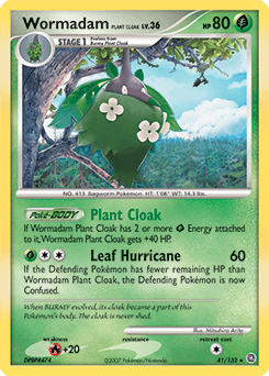 Wormadam Plant Cloak Secret Wonders #41