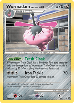Wormadam Trash Cloak Secret Wonders #43