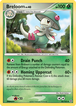 Breloom Secret Wonders #45