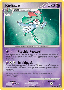 Kirlia Secret Wonders #53