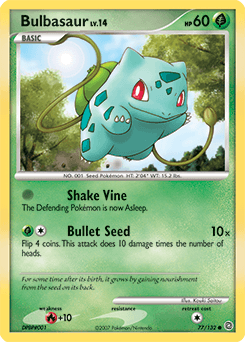 Bulbasaur Secret Wonders #77