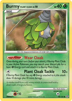 Burmy Plant Cloak Secret Wonders #78