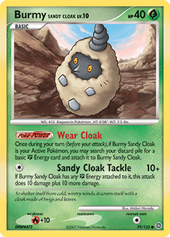 Burmy Sandy Cloak Secret Wonders #79