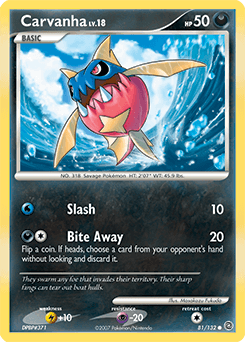 Carvanha Secret Wonders #81