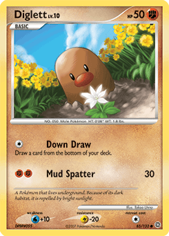 Diglett Secret Wonders #85
