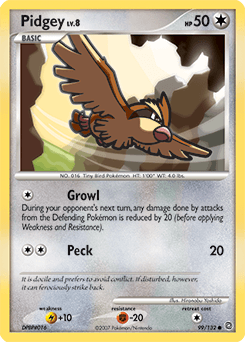 Pidgey Secret Wonders #99