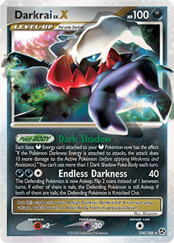 Darkrai LV.X Great Encounters #104