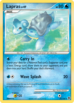 Lapras Great Encounters #21