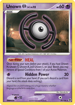 Unown [H] Great Encounters #29