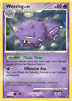 Weezing Great Encounters #31