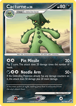 Cacturne Great Encounters #34