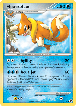 Floatzel Great Encounters #37