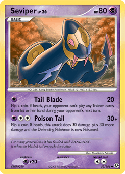 Seviper Great Encounters #52