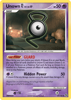 Unown [G] Great Encounters #57