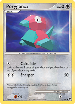 Porygon Great Encounters #81