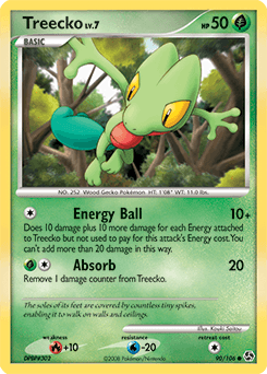Treecko Great Encounters #90