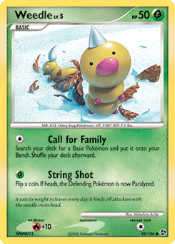 Weedle Great Encounters #93