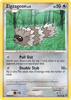Zigzagoon Great Encounters #96