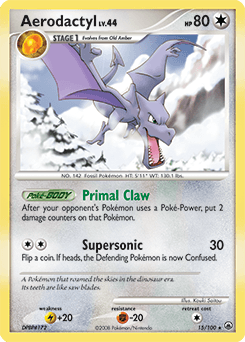 Aerodactyl Majestic Dawn #15
