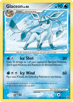 Glaceon Majestic Dawn #20