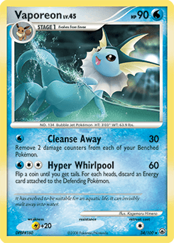 Vaporeon Majestic Dawn #34