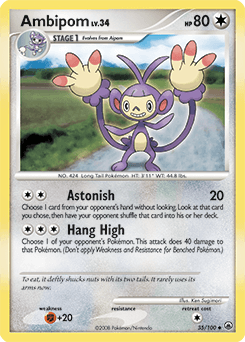 Ambipom Majestic Dawn #35