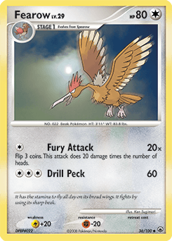 Fearow Majestic Dawn #36