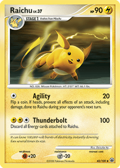 Raichu Majestic Dawn #45