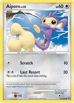 Aipom Majestic Dawn #51