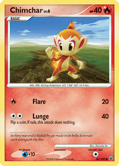 Chimchar Majestic Dawn #56