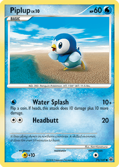 Piplup Majestic Dawn #71