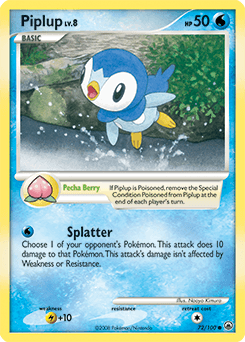 Piplup Majestic Dawn #72