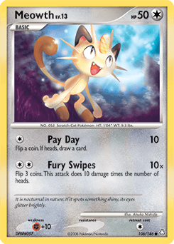 Meowth Legends Awakened #106
