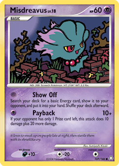 Misdreavus Legends Awakened #107
