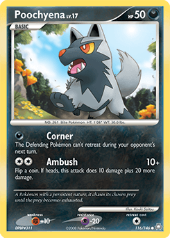 Poochyena Legends Awakened #116