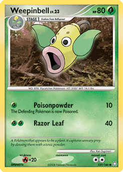 Weepinbell Legends Awakened #127