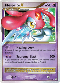 Mesprit LV.X Legends Awakened #143