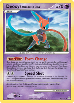 Deoxys Speed Forme Legends Awakened #26