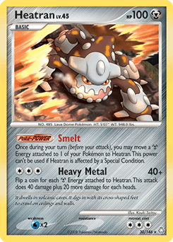 Heatran Legends Awakened #30