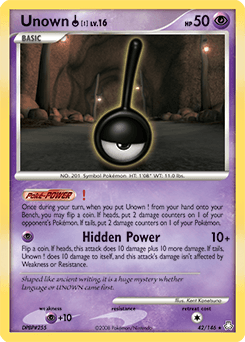 Unown [!] Legends Awakened #42